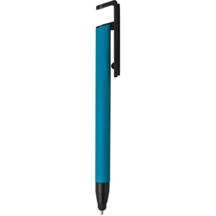 Bolígrafo COMFORT, superficie metálica para grabado, color azul