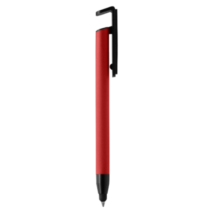 Bolígrafo COMFORT, superficie metálica para grabado, color rojo