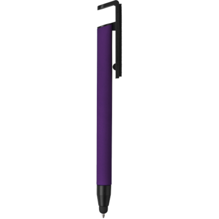 Bolígrafo COMFORT, superficie metálica para grabado, color morado