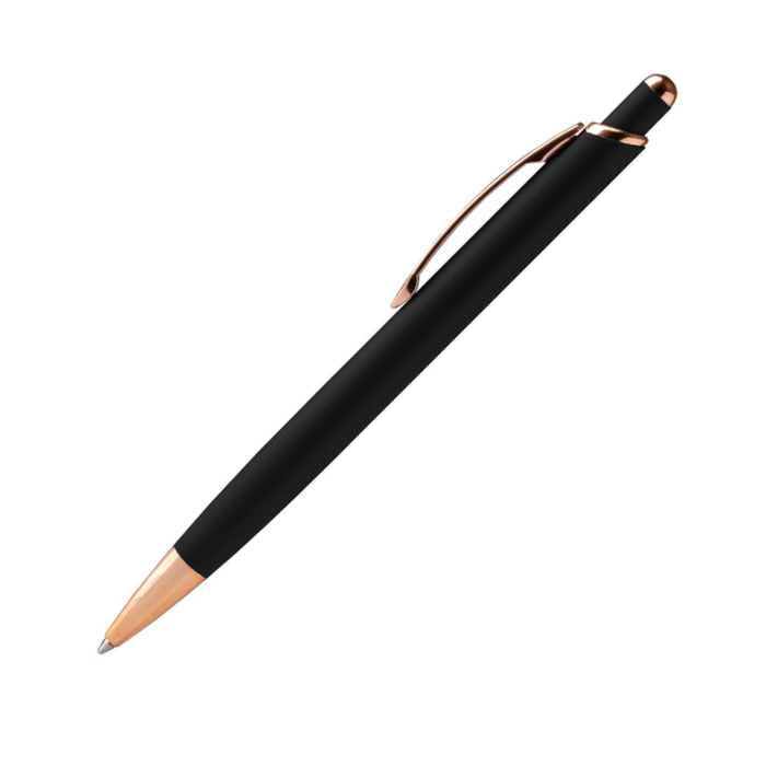 Bolígrafo, metal Diamante, negro