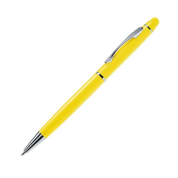 Bolígrafo de metal Osaka, color amarillo
